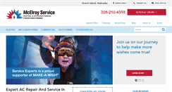 Desktop Screenshot of mcelroyservice.com