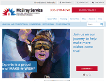 Tablet Screenshot of mcelroyservice.com